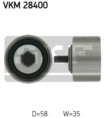 VKM 28400 SKF Belt Drive Deflection/Guide Pulley, timing belt