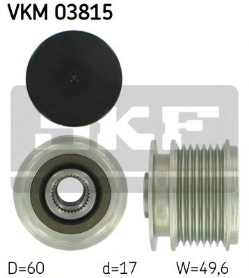 VKM 03815 SKF Alternator Freewheel Clutch