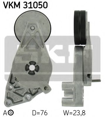 VKM 31050 SKF Tensioner Pulley, v-ribbed belt