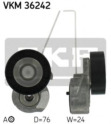 VKM 36242 SKF Belt Drive Tensioner Lever, v-ribbed belt