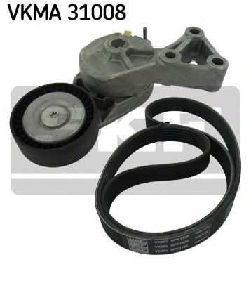 VKMA 31008 SKF V-Ribbed Belt Set