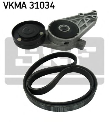 VKMA 31034 SKF V-Ribbed Belt Set
