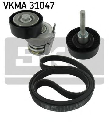 VKMA 31047 SKF V-Ribbed Belt Set