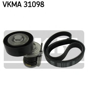 VKMA 31098 SKF V-Ribbed Belt Set
