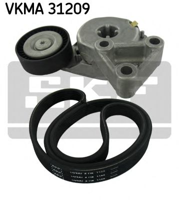 VKMA 31209 SKF Belt Drive V-Ribbed Belt Set