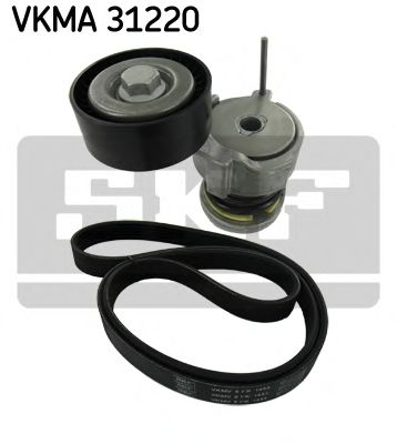 VKMA 31220 SKF Belt Drive V-Ribbed Belt Set