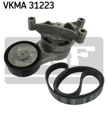 VKMA 31223 SKF Belt Drive V-Ribbed Belt Set