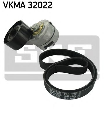VKMA 32022 SKF Belt Drive V-Ribbed Belts