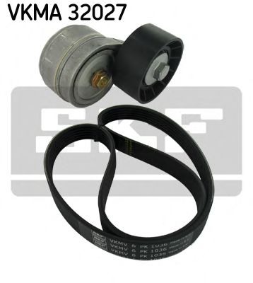VKMA 32027 SKF V-Ribbed Belt Set