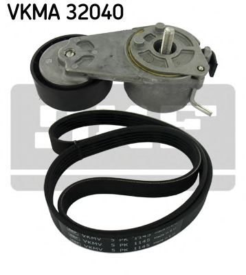 VKMA 32040 SKF Belt Drive V-Ribbed Belt Set