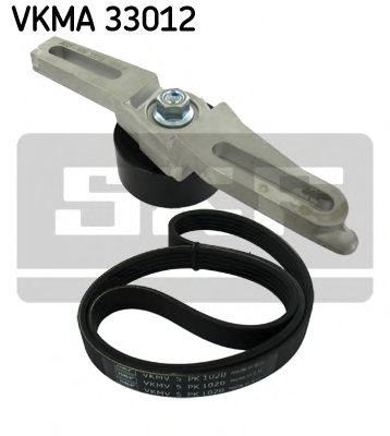 VKMA 33012 SKF Belt Drive V-Ribbed Belt Set
