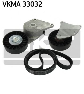 VKMA 33032 SKF Belt Drive Tensioner Lever, v-ribbed belt