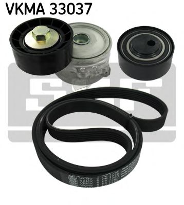 VKMA 33037 SKF V-Ribbed Belt Set