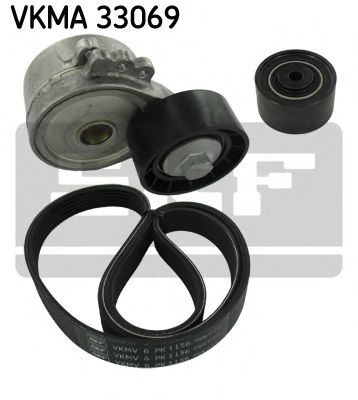VKMA 33069 SKF V-Ribbed Belt Set