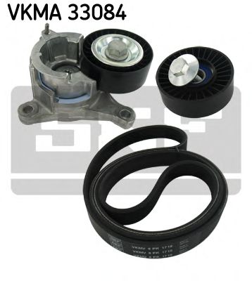 VKMA 33084 SKF V-Ribbed Belt Set