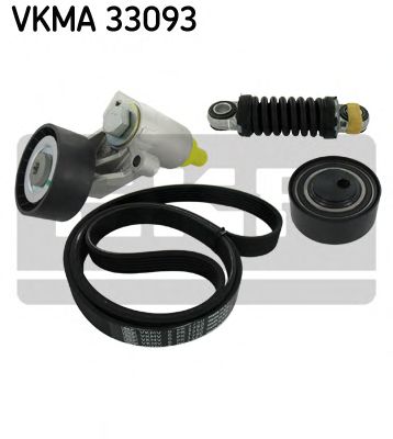 VKMA 33093 SKF Belt Drive V-Ribbed Belt Set