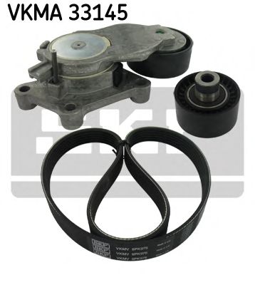 VKMA 33145 SKF Belt Drive V-Ribbed Belt Set