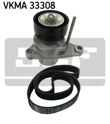 VKMA 33308 SKF V-Ribbed Belt Set