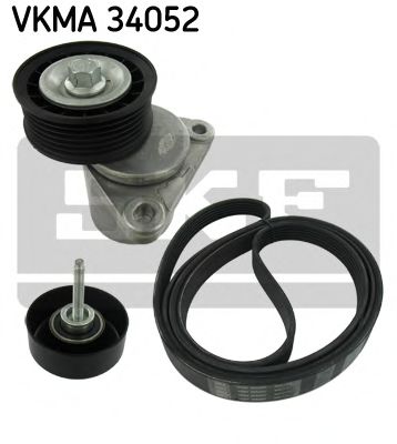 VKMA 34052 SKF V-Ribbed Belt Set