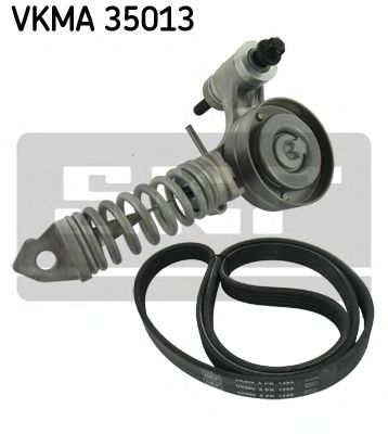 VKMA 35013 SKF Cooling System Water Pump + V-Ribbed Belt Kit