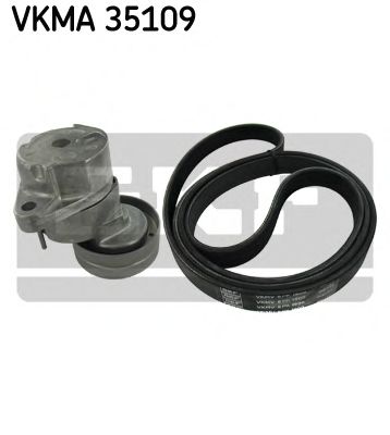 VKMA 35109 SKF Belt Drive V-Ribbed Belt Set