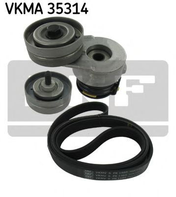 VKMA 35314 SKF V-Ribbed Belt Set