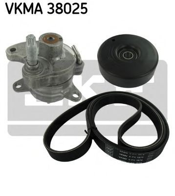 VKMA 38025 SKF Belt Drive V-Ribbed Belt Set