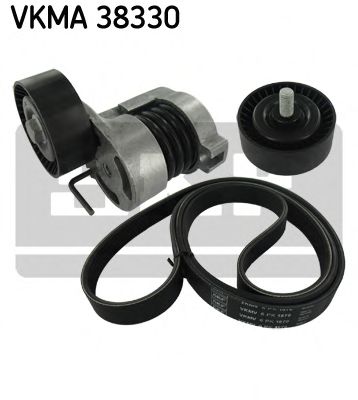 VKMA 38330 SKF Belt Drive V-Ribbed Belt Set