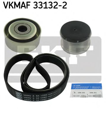 VKMAF 33132-2 SKF Belt Drive V-Ribbed Belt Set