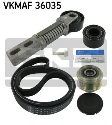 VKMAF 36035 SKF V-Ribbed Belt Set