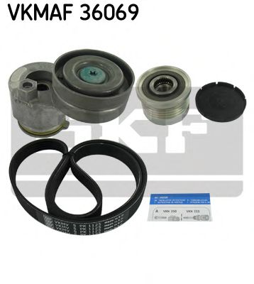 VKMAF 36069 SKF V-Ribbed Belt Set