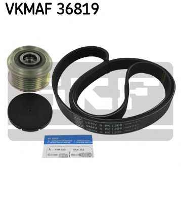 VKMAF 36819 SKF V-Ribbed Belt Set