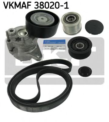 VKMAF 38020-1 SKF Belt Drive V-Ribbed Belt Set