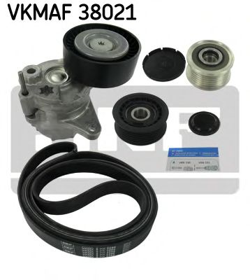 VKMAF 38021 SKF V-Ribbed Belt Set