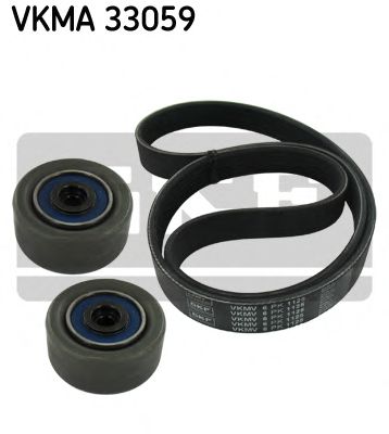 VKMA 33059 SKF Belt Drive V-Ribbed Belt Set