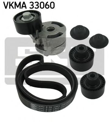 VKMA 33060 SKF Belt Drive V-Ribbed Belt Set