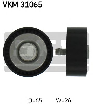 VKM 31065 SKF Deflection/Guide Pulley, v-ribbed belt