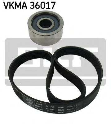 VKMA 36017 SKF V-Ribbed Belt Set