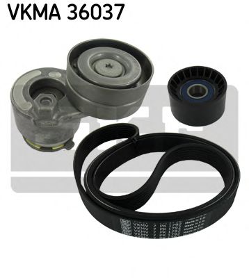 VKMA 36037 SKF V-Ribbed Belt Set