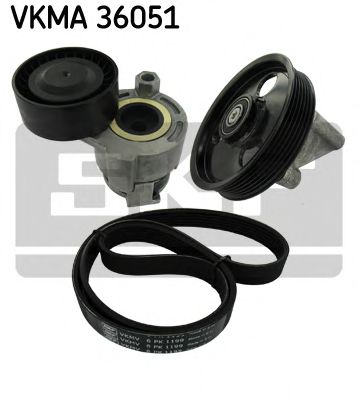 VKMA 36051 SKF Belt Tensioner, v-ribbed belt