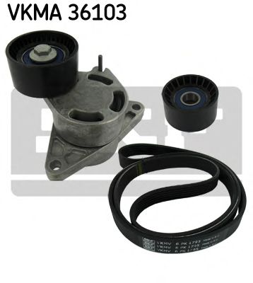 VKMA 36103 SKF V-Ribbed Belt Set