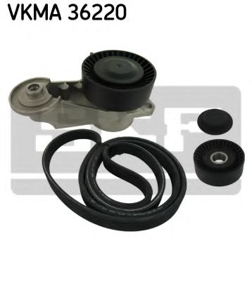 VKMA 36220 SKF Belt Drive V-Ribbed Belt Set