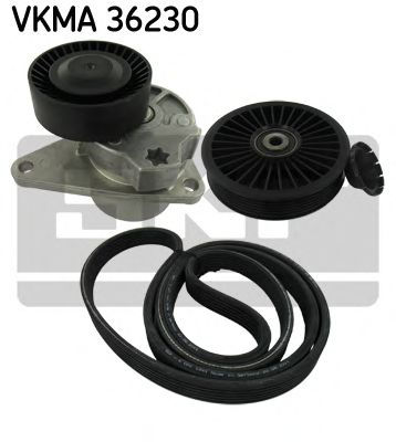VKMA 36230 SKF Belt Drive V-Ribbed Belt Set