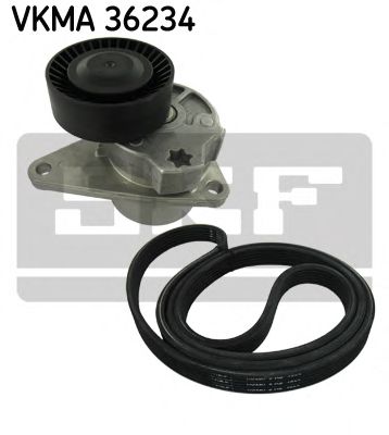 VKMA 36234 SKF V-Ribbed Belt Set