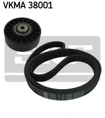 VKMA 38001 SKF V-Ribbed Belt Set
