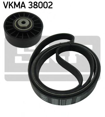 VKMA 38002 SKF Belt Drive V-Ribbed Belts