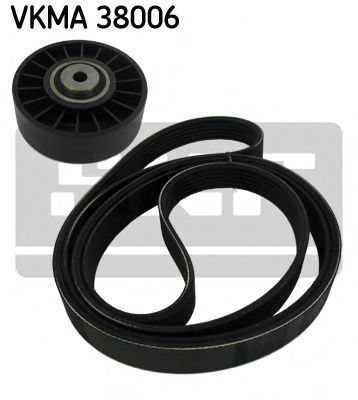 VKMA 38006 SKF Belt Drive V-Ribbed Belt Set