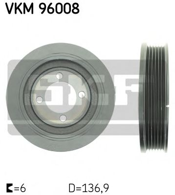 VKM 96008 SKF Belt Pulley, crankshaft