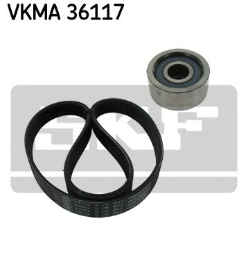VKMA 36117 SKF V-Ribbed Belt Set