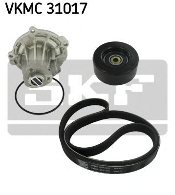 VKMC 31017 SKF Belt Drive V-Ribbed Belt Set